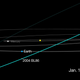 Illustration for article titled Tiny Moon Dive-Bombs Asteroid During Near-Earth Flyby